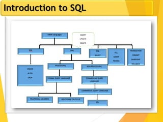 Introduction to SQL
 
