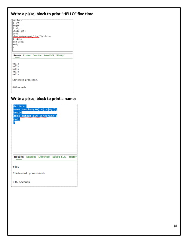 Very simple queries of DBMS | PDF