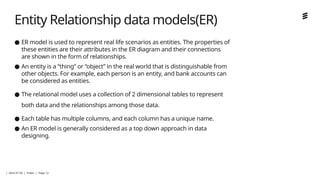Comprehensive Introduction to Database Management Systems and Models | PPTX