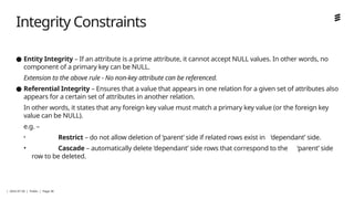 Comprehensive Introduction to Database Management Systems and Models | PPTX