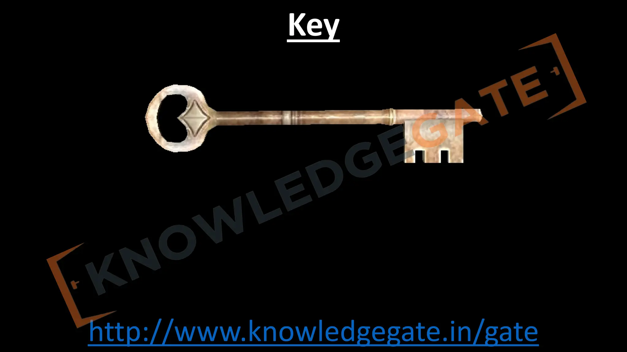 http://www.knowledgegate.in/gate
Key
 