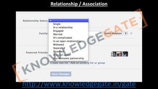 http://www.knowledgegate.in/gate
Relationship / Association
 