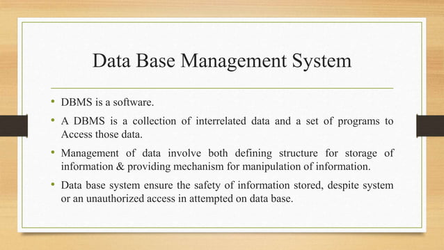 DBMS Integrity rule | PPTX | Databases | Computer Software and Applications