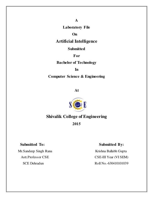 Assignment front page format pdf picture
