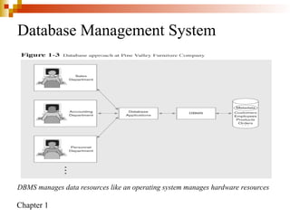 fundamentals of database and the functions of DBMS | PPT