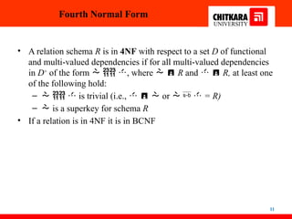 DBMS:- First normal to fifth normal form | PPTX