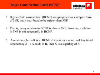 DBMS:- First normal to fifth normal form | PPTX