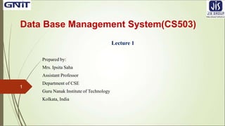 DBMS Lecture1.ppt