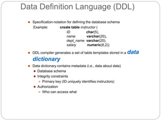 dbms lecture 1.pptx , where traditional file system vs database ...