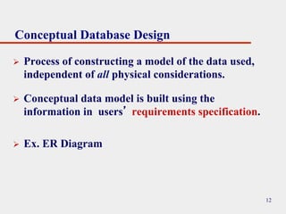 Dbms lifecycle. ..Database System Development Lifecycle | PDF