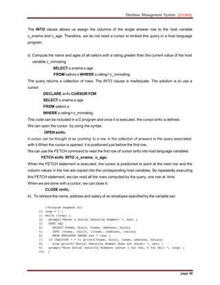 DBMS MODULE 3 NOTES ENGINEERING CSE .pdf