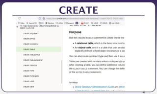 40
CREATE
 