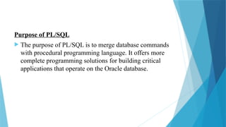 DBMS_Procedural language-SQL,TSQL ADVANCE data base management system.pptx