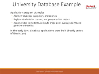 student course database example at lucas hampton blog... Database Management System and Data WarehousePPT.ppt
