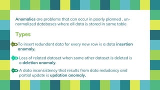 Normalization | PPT