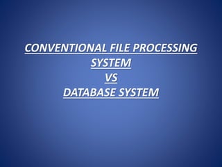 DATABASE MANAGEMENT | PPT