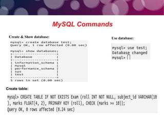E-R diagram & SQL | PPT