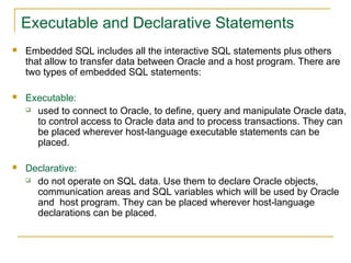 Dbms & prog lang | PPT
