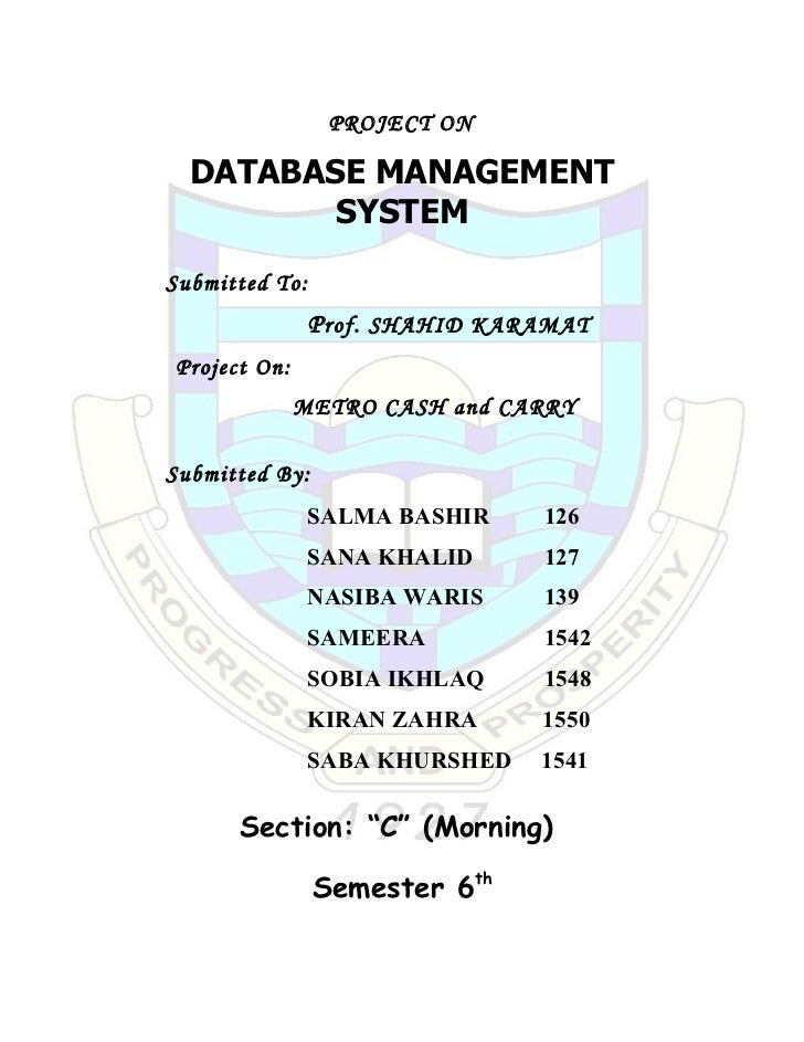 DBMS Mini Project Ideas and Topics - CSE Mini Projects