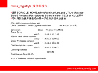 介绍Dbms registry plsql程序包1