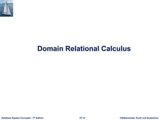 DBMS Formal Relational Query Languages Relational Calculus.pdf ...