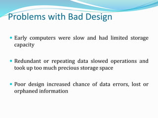 Relational Database Design | PPTX