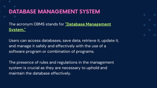 Update Dbms Data Base Management System series part-1.pdf