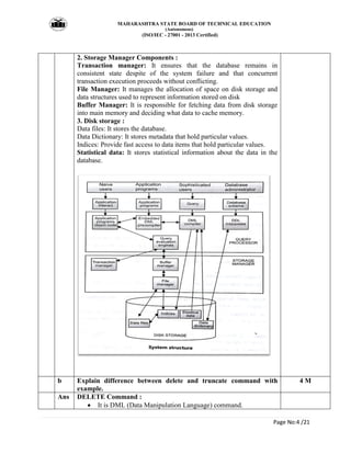 MAHARASHTRA STATE BOARD OF TECHNICAL EDUCATION
(Autonomous)
(ISO/IEC - 27001 - 2013 Certified)
Page No:4 /21
2. Storage Ma...