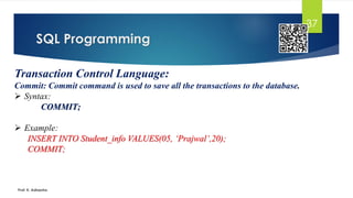 Commit Procedure Sql DBMS unit-3.pdf