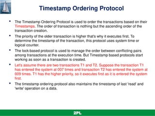DBMS Unit-5.4. Concurrency Control.pptx it is a PPT on the topic of ...