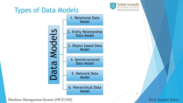 Database System and Data Models - DBMS - MU | PPT