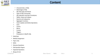 FUNDAMENTAL OF DATA BASE MANAGEMENT SYSTEM UNIT 2.pptx