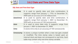 FUNDAMENTAL OF DATA BASE MANAGEMENT SYSTEM UNIT 2.pptx