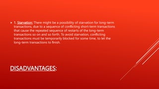 Starvation Example Transaction DBMS UNIT 4 | PPTX