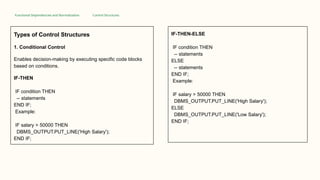 PL/SQL Procedural Language Structured Query | PPTX