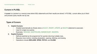 PL/SQL Procedural Language Structured Query | PPTX