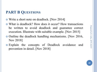 DBMS Unit III Material | PDF