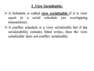 View Serializability In Dbms Examples DBMS 4.pdf