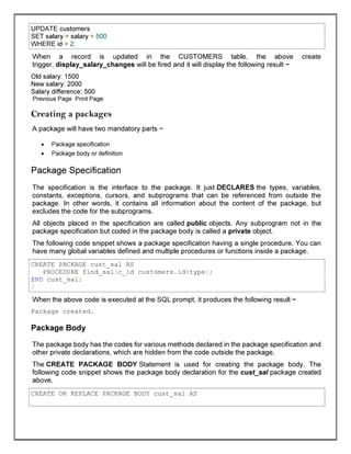 database management system lab files | PDF