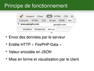 Déboguer une application web avec FirePHP
