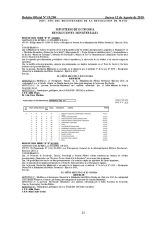 Boletín Oficial Nº 19.290                          Jueves 12 de Agosto de 2010
            2010 - AÑO DEL BICENTENARIO DE LA REVOLUCION DE M AYO




                                     25
 