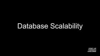 Database Scalability
 