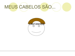 MEUS CABELOS SÃO... CASTANHOS 
