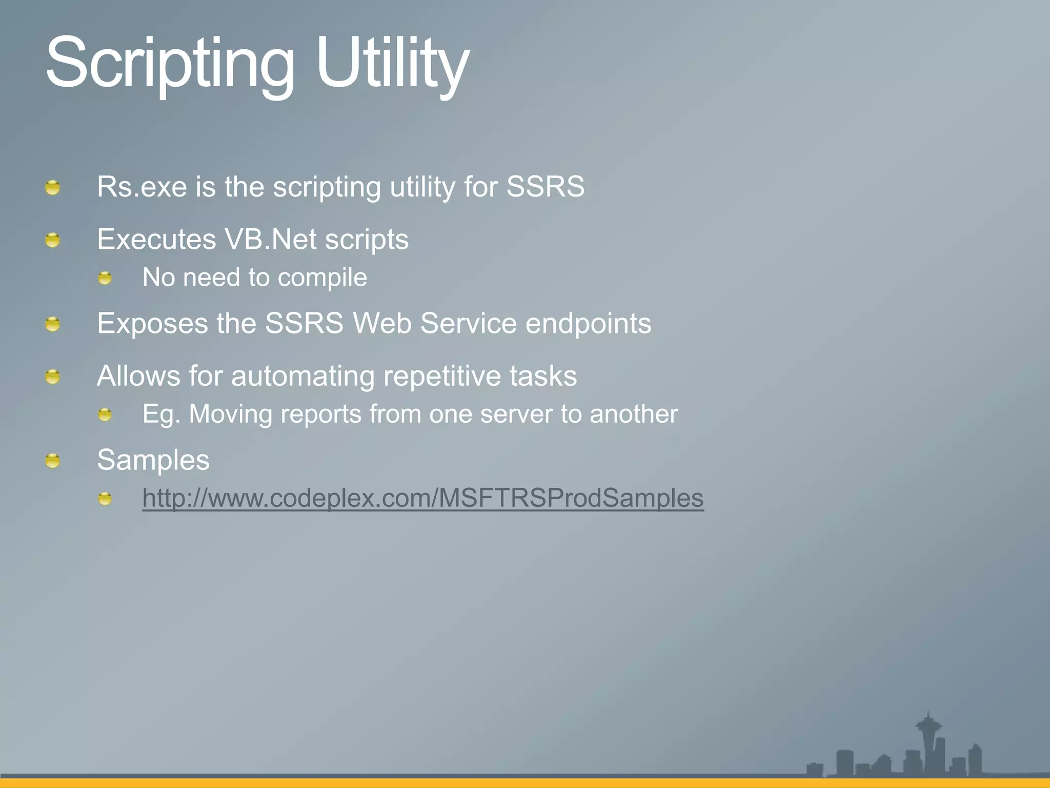http://www.codeplex.com/MSFTRSProdSamples
 