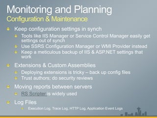 Configuration & Maintenance
RS Scripter
 
