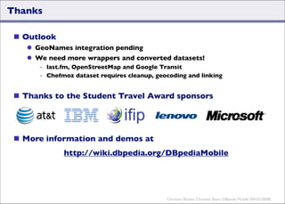 DBpedia Mobile: A Location-Enabled Linked Data Browser
