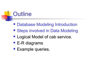 Database Modeling presentation | PPT