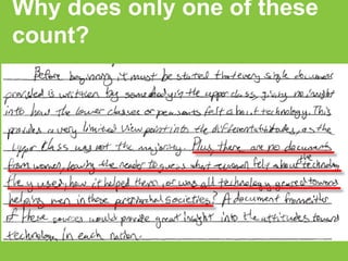 Why does only one of these count? 