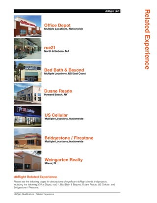 5HODWHG ([SHULHQFH
                                                                                     GE5LJKW //




                                2IILFH 'HSRW
                                0XOWLSOH /RFDWLRQV 1DWLRQZLGH




                                UXH
                                1RUWK $WWOHERUR 0$




                                %HG %DWK           %HRQG
                                0XOWLSOH /RFDWLRQV 86 (DVW RDVW




                                'XDQH 5HDGH
                                +RZDUG %HDFK 1




                                86 HOOXODU
                                0XOWLSOH /RFDWLRQV 1DWLRQZLGH




                                %ULGJHVWRQH  )LUHVWRQH
                                0XOWLSOH /RFDWLRQV 1DWLRQZLGH




                                :HLQJDUWHQ 5HDOW
                                0LDPL )/




GE5LJKW 5HODWHG ([SHULHQFH
:VOK]O
]OO
^RO
PYVVYaSXQ
ZKQO]
PY
NO]MSZ^SYX]
YP
]SQXSPSMKX^
NLSQR^
MVSOX^]
KXN
ZYTOM^]

SXMV_NSXQ
^RO
PYVVYaSXQ$
9PPSMO
.OZY^
_O
,ON
,K^R

,OcYXN
._KXO
OKNO
?=
-OVV_VK
KXN

,SNQO]^YXO

0SO]^YXO

NLSQR^ ;_KVSPSMK^SYX] f OVK^ON /bZOSOXMO
 