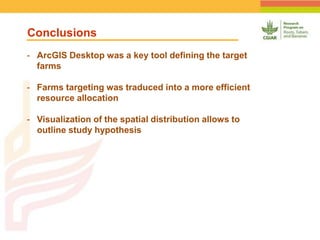 Geographic Targeting for Diagnostic of Banana Fusarium Wilt